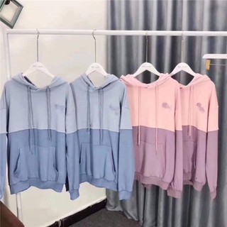 🌟พร้อมส่ง🌟เสื้อกันหนาว เสื้อแขนยาวมีฮู้ด สีพาสเทล งานเริ่ดๆ ผ้าดีม๊ากก