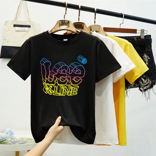 เสื้อทีเชิร์ตขายดี เสื้อยืดคอกลมแฟชั่นunisex เสื้อยอดฮิตลายLEE เสื้อแขนสั้น เสื่อคู่รัก เสื้ัอกีฬาเสื้อออกกำลังกาย เสื้อ