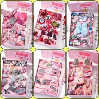 * *🎀 Gift Box Accessories Girl 🎀  เครื่องประดับผมเด็กหญิง