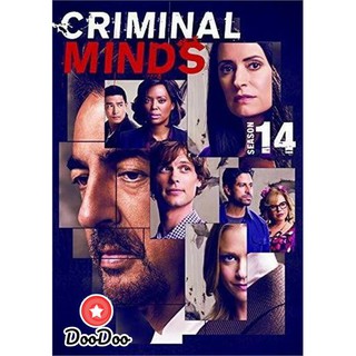Criminal Minds Season 14 อ่านเกมอาชญากร ปี 14 (15 ตอนจบ) [เสียงไทย เท่านั้น ไม่มีซับ] DVD 3 แผ่น