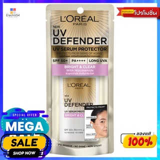 ลอรีอัลยูวีดีเฟนเดอร์ไบรท์เคลียร์50มลผลิตภัณฑ์ดูแลผิวหน้าLOREAL UV DEFENDER BRIGHT CLEAR 50ML