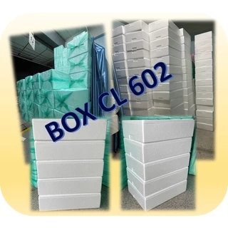 กล่องโฟม Box 602 ขนาด 39x53.8x15 cm(รบกวนอ่านรายละเอียด)