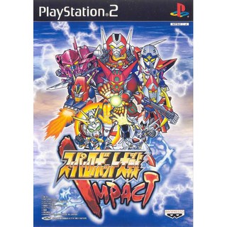 Ps2 เกมส์ Super Robot Taisen Impact