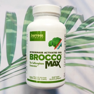 สารสกัดจากเมล็ดบร็อคโคลี BroccoMax Myrosinase Activated SGS 120 Veggie Caps - Jarrow Formulas