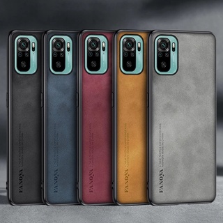 เคสโทรศัพท์มือถือหนังนิ่ม TPU สไตล์ธุรกิจ หรูหรา สําหรับ Xiaomi Redmi Note 10S Note 10 Pro 5G