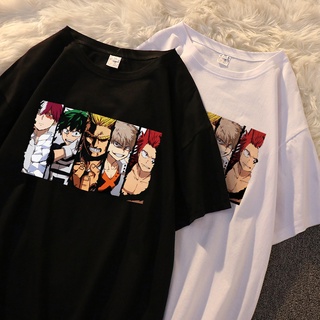 My Hero Academia cool Anime T Shirt Women Casual Harajuku Tee Oversize Female T-Shirt Summer  Woman Japan Clothes T Shir