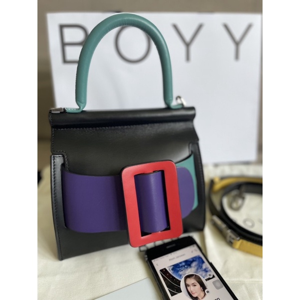 Used boyy karl 19 color block