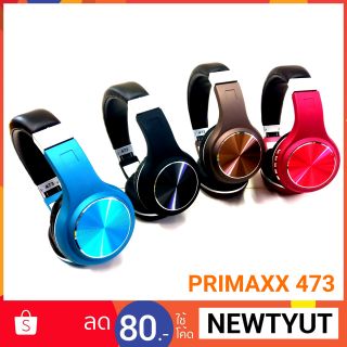 (Sale ราคาพืเศษ) หูฟัง Headphone Bluetooth /Micro SD Primaxx B473