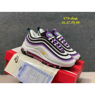 ﹍๑❅รองเท้าผ้าใบผู้หญิง Nike Air Max 97 Women รองเท้าไนท์กี้ สตรีทแฟชั่นทรงSport Sneaker [แถมกล่องฟรี!]【⭐สินค้าตรงปก100%