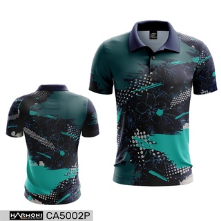 [HAWA Series] เสื้อเจอร์ซีย์ สําหรับผู้ชาย CA5002P - น้ําเงิน/น้ําเงิน/เทอร์ควอยซ์
