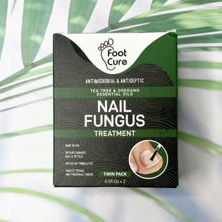 (Foot Cure®) Nail Fungus Treatment Tea Tree &amp; Oregano Essantial Oil, 15 ml Twin Pack  น้ำมันบำรุงเล็บ ช่วยให้เล็บแข็งแรง