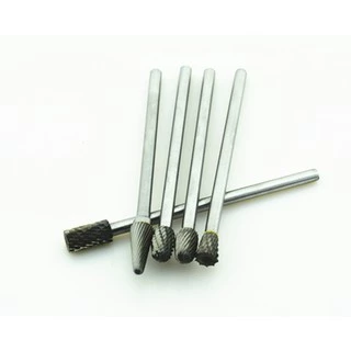 1pcs 6x10x120mm ทังสเตนคาร ์ ไบด ์ Burrs ยาว 6 มม.ก ้ านบดเครื ่ องมือโรตารี ่ พร ้ อมสต ็ อก