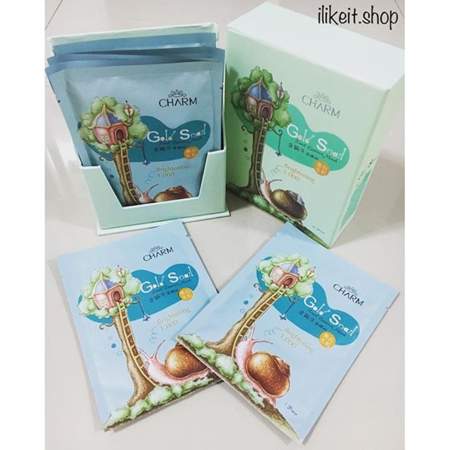 Charm Gold Snail Essence Mask