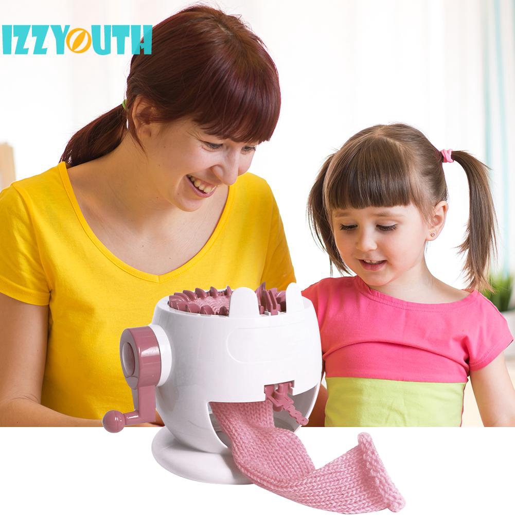 Love Baby New Plastic Rabbit Hand-cranking Wool Weaving Machine ...