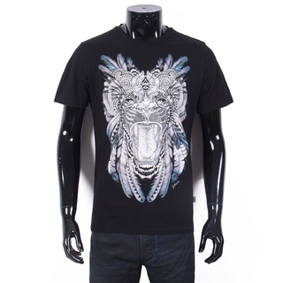 เสื้อยืดแขนสั้น พิมพ์ลาย Just Cavalli Cavalli สําหรับผู้ชาย