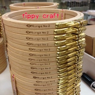 Nurge สะดึง งานปัก ขนาด 8 หรือ16mm คุณภาพสูง made in turkey 🇹🇷