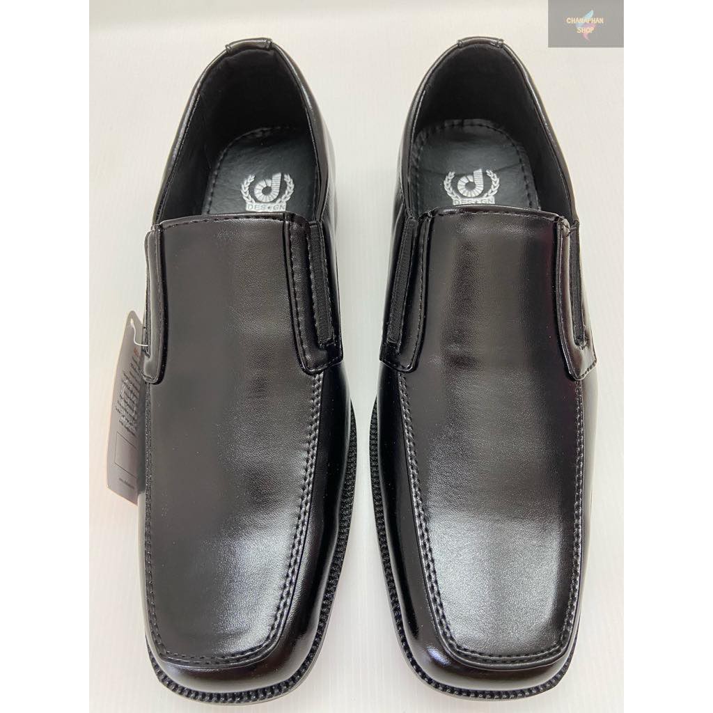 รองเท้าหนังคัชชู ผู้ชายสีดำ CSB รุ่นBZ024 งานดี ทรงสวยใส่ทน size39-45