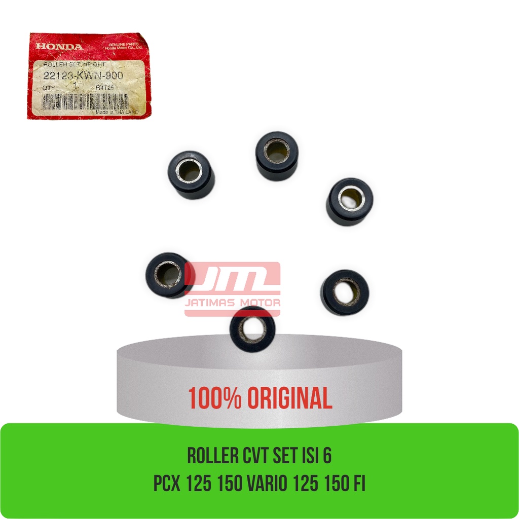 ลูกกลิ้ง PCX 125 150 Vario 125 150 fi original Thailand 18 กรัม 22123-KWN-900