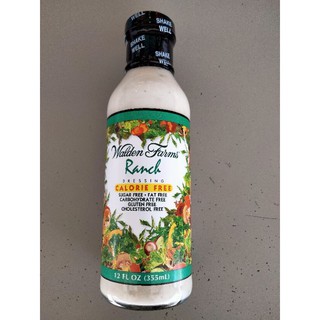 Walden Farms Ranch Dressing Calorie Free น้ำสลัด 355ml