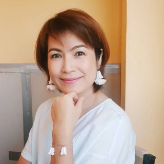 Mali malai earrings ต่างหูดอกมะลิ ต่างหูดอกไม้ ต่างหูมาลัย