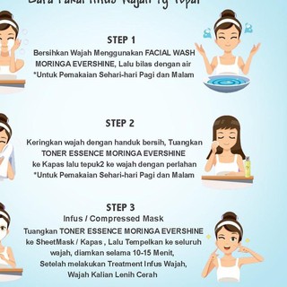 evershine moringa refresh toner essence