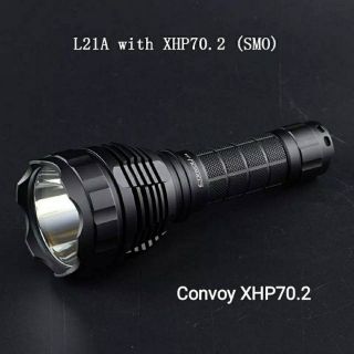 ไฟฉาย Convoy L21A Cree XHP70.2 4300 lumens สว่างพุ่งผสมกว้าง