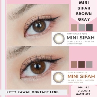 Kitty kawaii Mini Sifah Brown/Gray ค่าสายตา 0.00-1000