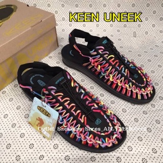 KEEN UNEEK 🔥SALE🔥รุ่นสุดฮิต ใส่ได้ทั้ง ชาย หญิง รองเท้ารัดส้น ส่งฟรี