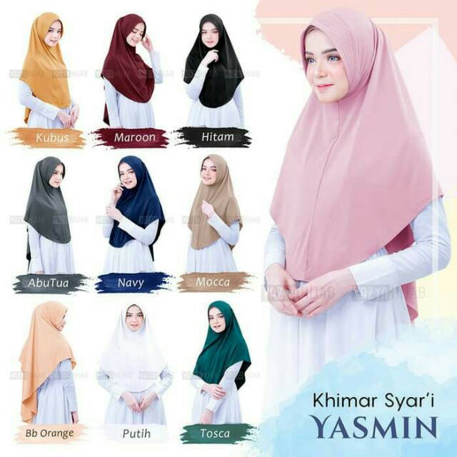 Khimar Instant Syari Yasmin