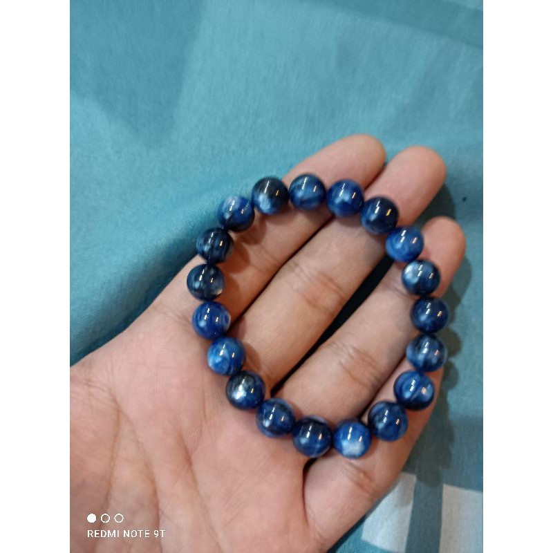 กำไลไคยาไนท์ kyanite หินความเชื่อเรื่องปลดหนี้