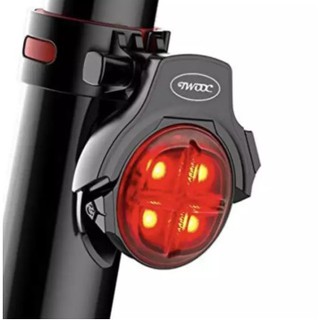 TWOOC ไฟท้ายจักรยาน Smart Brake Sensor LED รุ่นT-003 (USB)