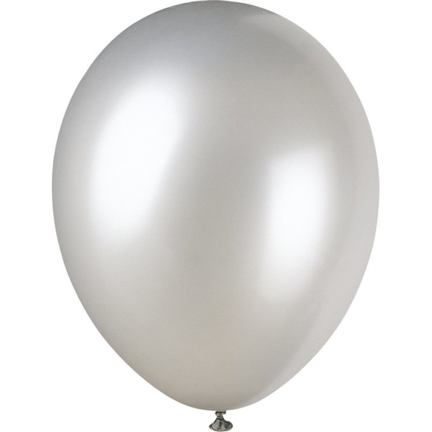 BK Balloon ลูกโป่งกลม ขนาด 10 นิ้ว จำนวน 100 ลูก (สีเทามุก)