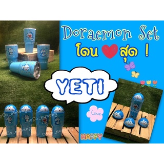 SET สุดคุ้ม แก้วYETI + ฝาลายการ์ตูน ขนาด 30 Oz. สามารถเก็บอุณหภูมิได้ทั้งร้อนและเย็น