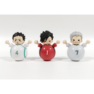 🇯🇵 Haikyuu-Volleyball ไฮคิว!! คู่ตบฟ้าประทาน ตุ๊กตาล้มลุกตัวเล็กน่ารักๆ ของแท้ญี่ปุ่น