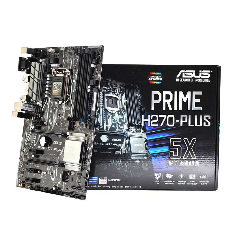 ราคา Asus เมนบอร์ด รุ่น PRIME H270PLUS ก.พ. 2024 BigGo