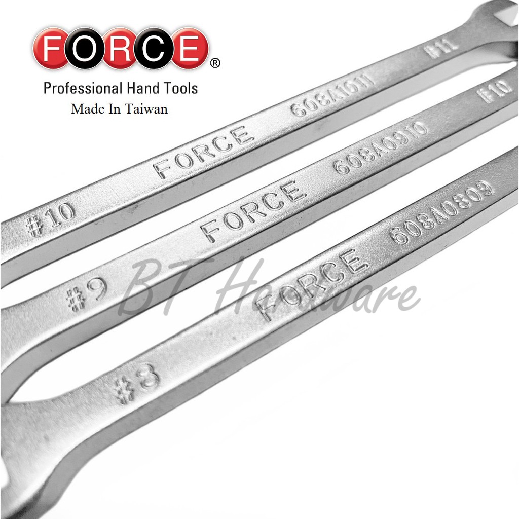 ประเเจขันซี่ลวด FORCE ไต้หวันแท้ คุณภาพสูง ขนาด 8x9, 9x10, 10x11 mm. - รูปที่ 2