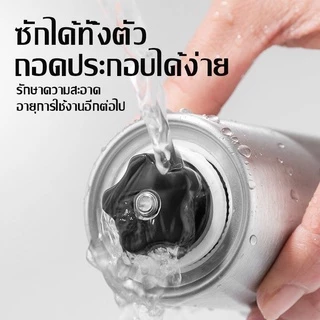 🧊 ICE COFFEE เครื่องบดกาแฟ สแตนเลส แบบมือหมุน ปรับความละเอียดได้ ที่บดกาแฟ Coffee Grinder เครื่องบดเมล็ดกาแฟ