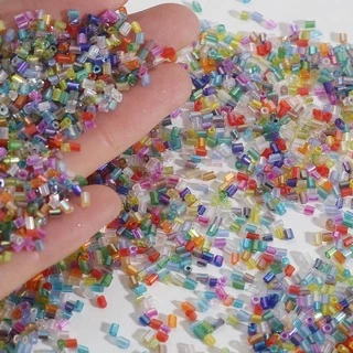 700 ชิ้น/ล็อต 2 มม.Multicolors ออสเตรียคริสตัล Faceted แก้วลูกปัดหลอด Seed ลูกปัดหลวม Spacer ลูกปัดสําหรับเครื่องประดับทํา DIY