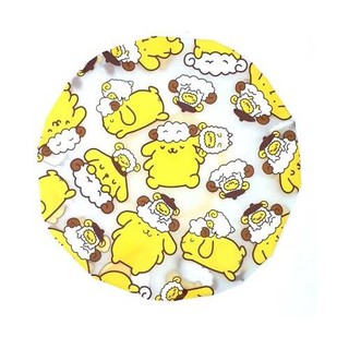 💦💧 หมวกคลุมผมอาบน้ำยางพารา ลายการ์ตูนน่ารัก ⭐️ ลาย Pompompurin มีให้เลือก 2 ลาย