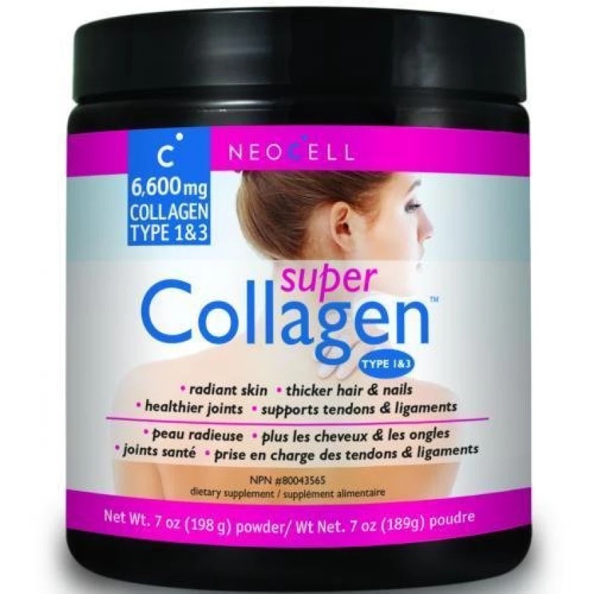 Neocell Super Collagen Powder Vitamin USA คอลลาเจน 200 กรัม (New package Exp. 7/2025)