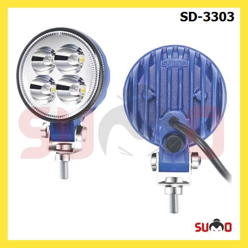 Shiliduo SD-3303 DJ-199 3 4LED สีขาว / สีเหลือง Spot Light