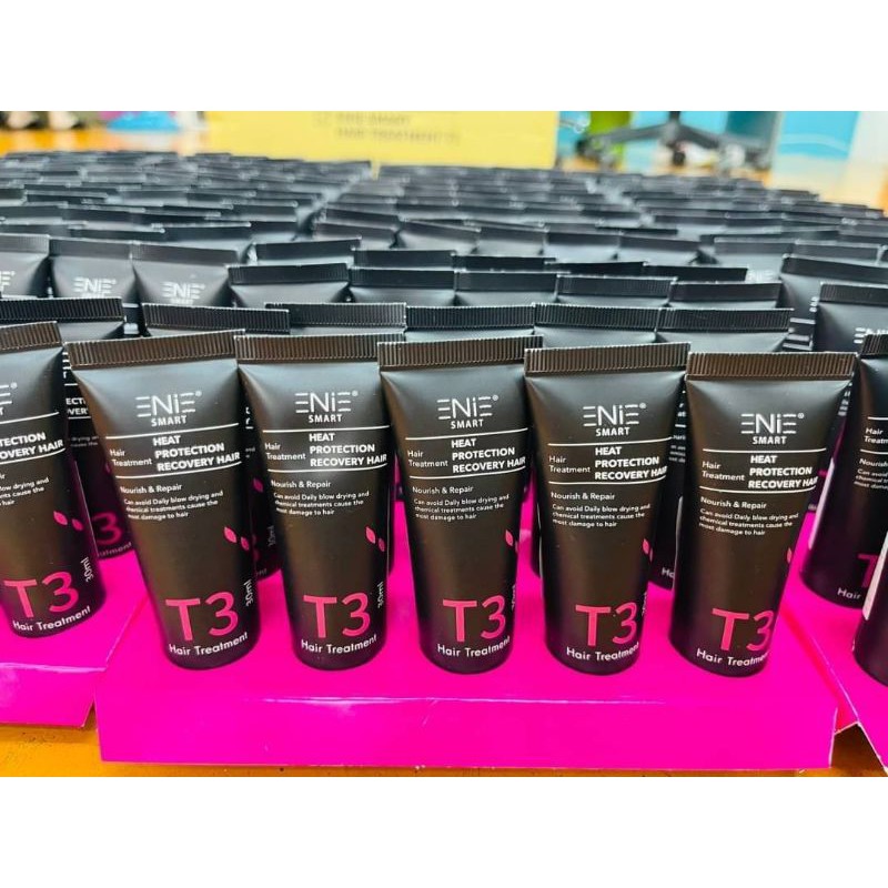 Enie​ Smart​ Hair Treatment T3 30ml.ขนาดพกพา​ป้องกันผมแห้งเสียจากน้ำทะเล