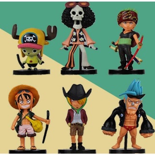 ฟิล์ม One Piece Chibi Z 6 ชิ้นสําหรับตกแต่งบ้าน