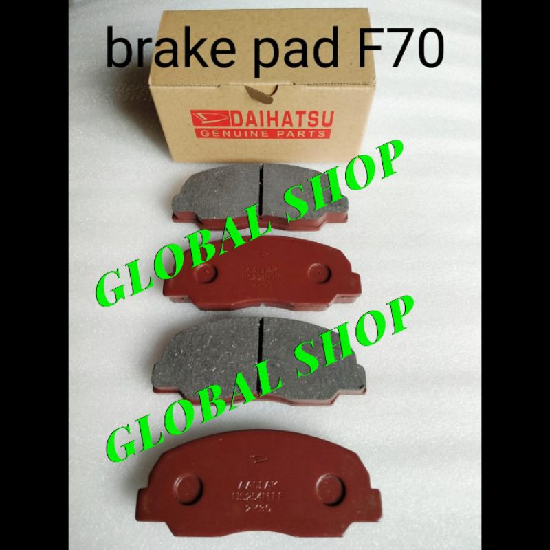 Taf GT F70 ผ้าเบรคหน้า/FORESA TFT GT F70/FEROSA PAD