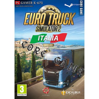 euro truck simulator 2 italy แผ่นเกมส์ แฟลชไดร์ฟ เกมส์คอมพิวเตอร์  PC โน๊ตบุ๊ค