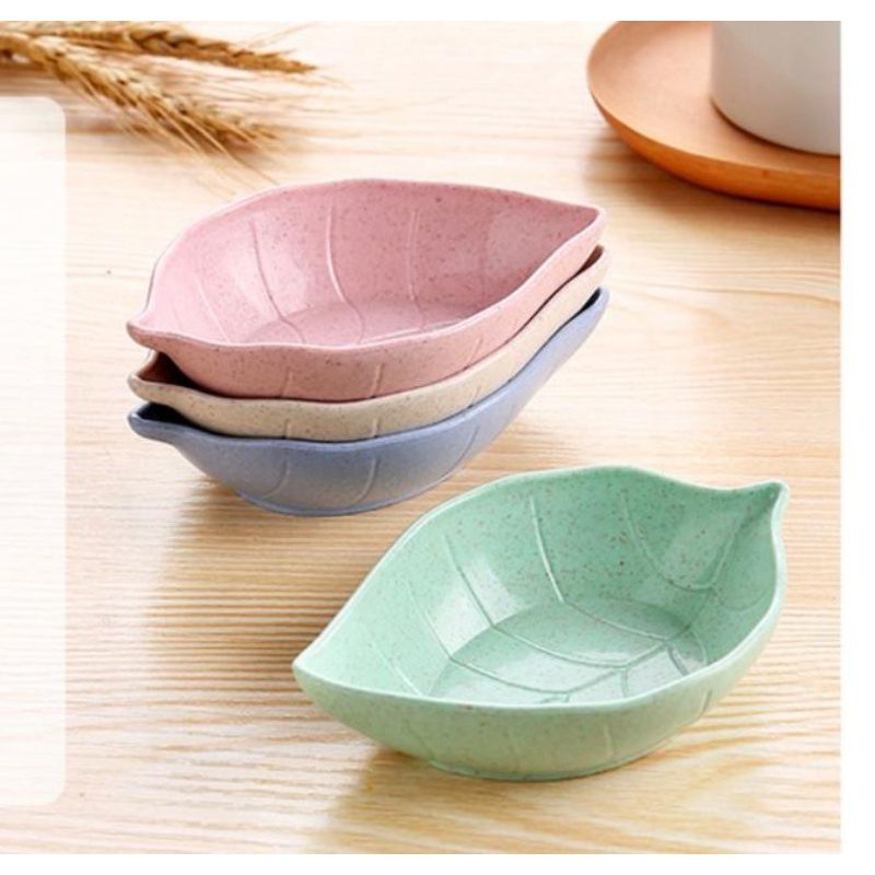 ใบไม้ชามสําหรับ SAMBAL KECAP นําเข้า PATENT MATERIAL WEDDING SOUVENIRS