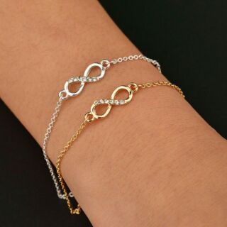 ♣ สร้อยข้อมือ รูปอินฟินิตี้ ♣ Infinity Bracelet