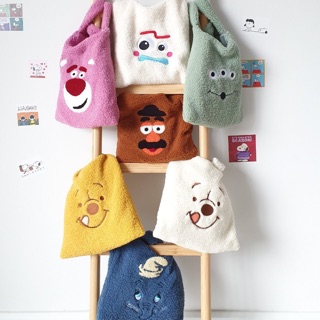 ! Character shopping bag น่าร้ากกก ไว้ใส่ของจุกจิกเล็กๆน้อยๆ สำหรับถือหรือคล้องแขนชิลๆ