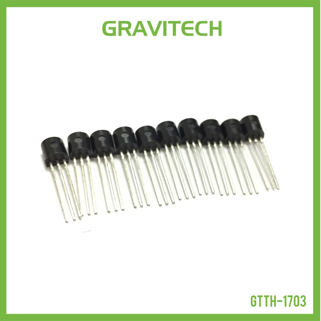 [Gravitechthai]PN2222A NPN Transistor (10pcs)