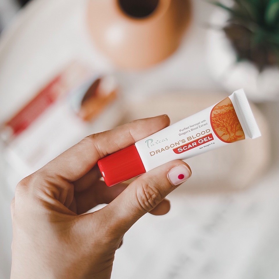 Puricas Dragon's Blood Scar Gel  20กรัม ลดริ้วรอยสิว รอยดำ รอยแดง 🔥